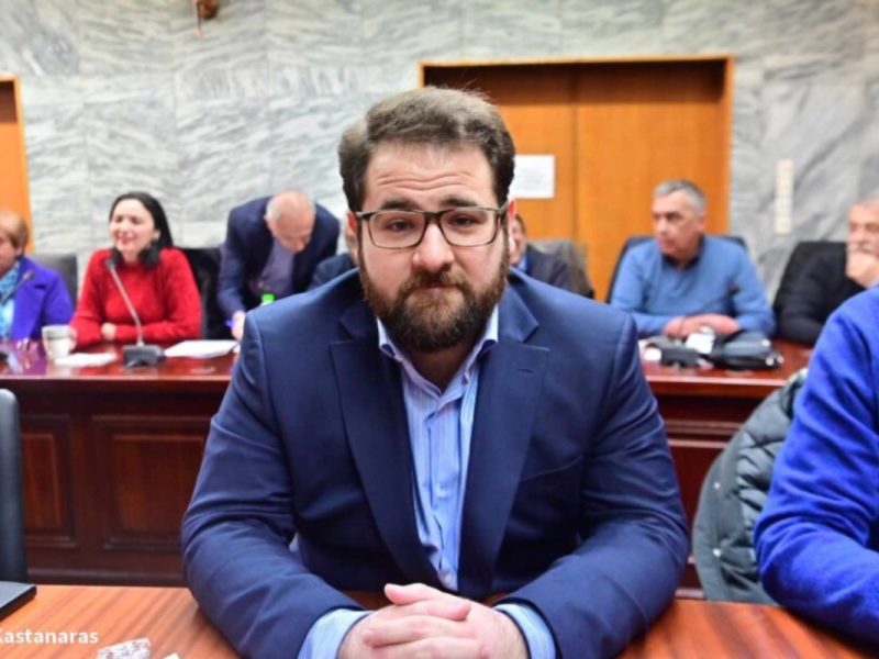 Ο Αριστείδης Λαμπρουλης στην ΕΡΤ&nbsp;Λάρισας